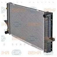 Радиатор охлаждения двигателя HELLA 8mk376726761 _BEHR HELLA SERVICE_ 46273 Z2WJT - Изображение 3