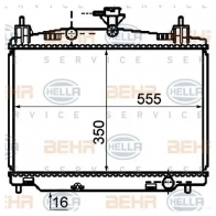 Радиатор охлаждения двигателя HELLA 9IJVN Mazda 2 (DE) 3 Хэтчбек 1.3 86 л.с. 2007 – 2015 _BEHR HELLA SERVICE_ 8mk376753641