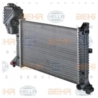 Радиатор охлаждения двигателя HELLA 5FP9P _BEHR HELLA SERVICE_ 46119 8mk376721354 - Изображение 3