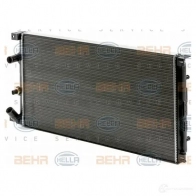 Радиатор охлаждения двигателя HELLA OHQGI9 44844 8mk376700654 _BEHR HELLA SERVICE_ - Изображение 2