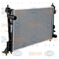 Радиатор охлаждения двигателя HELLA 46529 HLF6V _BEHR HELLA SERVICE_ 8mk376754451 - Изображение 4