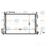 Радиатор охлаждения двигателя HELLA SY5BQ9 _BEHR HELLA SERVICE_ 8mk376726751 46272 - Изображение 7