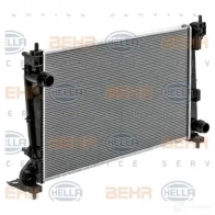 Радиатор охлаждения двигателя HELLA 8mk376900281 47252 L4Q7QE _BEHR HELLA SERVICE_ - Изображение 3