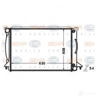 Радиатор охлаждения двигателя HELLA 8mk376766344 KV1GRS _BEHR HELLA SERVICE_ Audi A4 (B7) 3 Седан 2.5 Tdi 163 л.с. 2004 – 2006