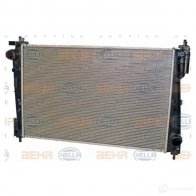 Радиатор охлаждения двигателя HELLA 6E0HO4C _BEHR HELLA SERVICE_ 8mk376788781 47132 - Изображение 2