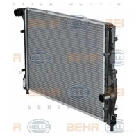 Радиатор охлаждения двигателя HELLA 8mk376766111 YYWPETC _BEHR HELLA SERVICE_ 46857 - Изображение 3