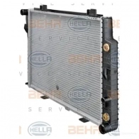 Радиатор охлаждения двигателя HELLA TYQKA8 45307 8mk376712024 _BEHR HELLA SERVICE_ - Изображение 4