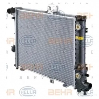 Радиатор охлаждения двигателя HELLA 8mk376720781 46082 _BEHR HELLA SERVICE_ EWS50 - Изображение 2