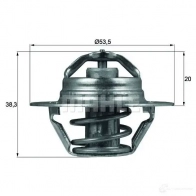 Термостат ож HELLA 602142 tm5109 1.78 6.05.700 70809139 - Изображение 3