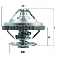 Термостат ож HELLA 2.145.87.312 602397 tx3087d 2 .145.87 - Изображение 5