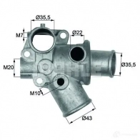 Термостат ож HELLA Fiat Tempra (159) 2 1990 – 1998 C.530.80 70 808930 ti7580d