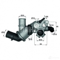 Термостат ож HELLA ti592 70809112 1.1 94.92 Opel Vectra (B) 2 Седан 1.8 i 16V (F19) 125 л.с. 2000 – 2002