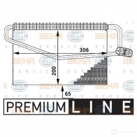 Испаритель кондиционера HELLA EQ5Q7K3 41873 _BEHR HELLA SERVICE_ 8fv351211281