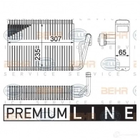Испаритель кондиционера HELLA BGQ55 8fv351211261 Mercedes S-Class (W220) 2 Седан 2.8 S 280 (220.063. 2263) 204 л.с. 1998 – 2005 _BEHR HELLA SERVICE_