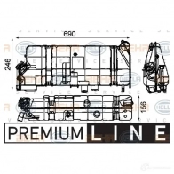 Расширительный бачок HELLA 63BFNK _BEHR HELLA SERVICE_ 8ma376705261 44713 - Изображение 1