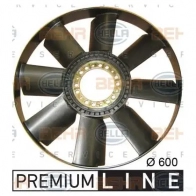 Крыльчатка охлаждения двигателя HELLA 8mv376757751 _BEHR HELLA SERVICE_ 50099 K9RBYB
