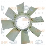 Крыльчатка охлаждения двигателя HELLA LJI89R5 _BEHR HELLA SERVICE_ 50074 8mv376757421 - Изображение 2