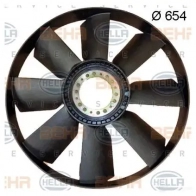 Крыльчатка охлаждения двигателя HELLA 49847 _BEHR HELLA SERVICE_ 8mv376702001 BNTMCFR - Изображение 1
