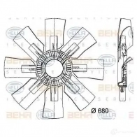 Крыльчатка охлаждения двигателя HELLA 50008 _BEHR HELLA SERVICE_ DIRP73 8mv376733121