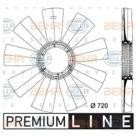 Крыльчатка охлаждения двигателя HELLA 8mv376733291 ANP1Y86 _BEHR HELLA SERVICE_ 50024