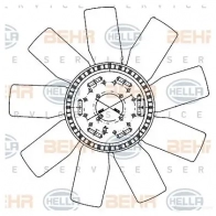 Крыльчатка охлаждения двигателя HELLA ZHIW M 4045621514754 50204 8mv376906631 - Изображение 2