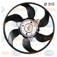 Вентилятор радиатора HELLA 8ew351150204 YIHHW 10 4045621480295 38558 - Изображение 5