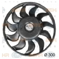 Вентилятор радиатора HELLA _BEHR HELLA SERVICE_ 4G47O5 Audi A4 (B6) 2 Седан 2.4 163 л.с. 2001 – 2004 8ew351038371