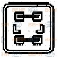 Вентилятор радиатора HELLA 8ew351044541 38448 _BEHR HELLA SERVICE_ ZZ9MT - Изображение 2