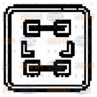 Вентилятор радиатора HELLA _BEHR HELLA SERVICE_ 8ew351044531 D6MLXP 38447 - Изображение 3