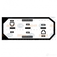 Вентилятор радиатора HELLA ZMQA6J 8ew009144581 37931 _BEHR HELLA SERVICE_ - Изображение 2