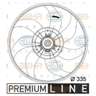 Вентилятор радиатора HELLA 8YGFKH _BEHR HELLA SERVICE_ Opel Corsa (D) 4 Хэтчбек 1.4 (L08. L68) 87 л.с. 2009 – 2014 8ew351034441