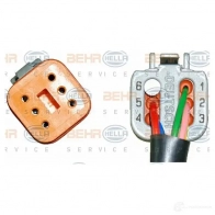Вентилятор радиатора HELLA UE60L 49910 _BEHR HELLA SERVICE_ 8mv376729491 - Изображение 2