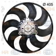 Вентилятор радиатора HELLA BHP RW3W 38573 4045621483036 8ew351150464 - Изображение 5