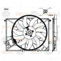 Вентилятор радиатора HELLA ABJ344K 8ew351105091 _BEHR HELLA SERVICE_ 38475 - Изображение 2