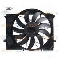 Вентилятор радиатора HELLA ABJ344K 8ew351105091 _BEHR HELLA SERVICE_ 38475 - Изображение 4