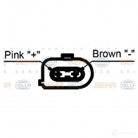 Вентилятор радиатора HELLA 8ew351040071 38211 _BEHR HELLA SERVICE_ BIDD26N - Изображение 3