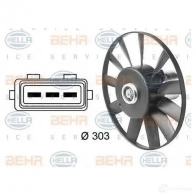 Вентилятор радиатора HELLA M1AEFJP _BEHR HELLA SERVICE_ 8ew009144501 37925