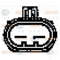 Вентилятор радиатора HELLA 38480 _BEHR HELLA SERVICE_ VU3UCL 8ew351149041 - Изображение 3
