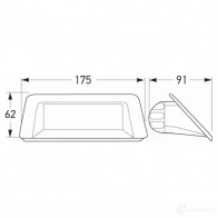 Вентилятор радиатора HELLA 8ew351043191 4AZ7LTV 38341 _BEHR HELLA SERVICE_ - Изображение 2
