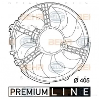 Вентилятор радиатора HELLA 8ew351039561 Fiat Stilo (192) 1 Хэтчбек 2.4 20V (192xD1A. 192AxD12) 170 л.с. 2001 – 2007 _BEHR HELLA SERVICE_ 5LLF5DU