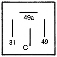 Реле поворотников, поворотов HELLA 94HGA0H 19045 4db001887041 e1 03 5436 - Изображение 3