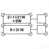 Реле поворотников, поворотов HELLA 4dw003944051 0410 22 H01WCW6 19133 - Изображение 3