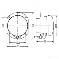 Противотуманная фара, противотуманка птф HELLA E1 1951 1193314039 1n0009295087 DynaView Evo2 - Изображение 7