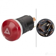 Кнопка аварийной сигнализации, аварийка HELLA E2 E10 20241 6HF 003 916-031 4082300054835 - Изображение 2