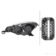 Фара HELLA 4082300300529 12186 MULMY R 1ej354674021 - Изображение 3