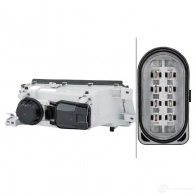 Фара HELLA UJXS2W 1EL 010 202-011 12352 E4 9755 - Изображение 2