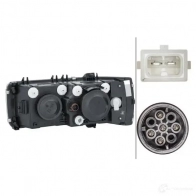 Фара HELLA 1EJ 247 046-041 E1 1133 12184 3DLWQ - Изображение 2