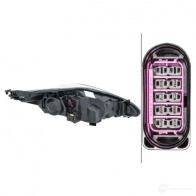 Фара HELLA E8 4762 1ej247045311 12179 E8 4763 - Изображение 4