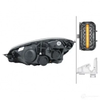 Фара HELLA N7QI8 11926 1EF 009 237-021 E1 2217 - Изображение 4