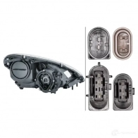 Фара HELLA KO3EXK E1 1675 12261 1EL 008 361-611 - Изображение 3